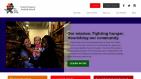 What Thefoodgroupmn.org website looked like in 2018 (6 years ago)