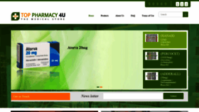 What Toppharmacy4u.com website looked like in 2018 (5 years ago)