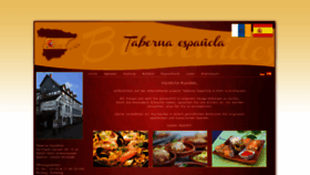 What Taberna-espanola.de website looked like in 2018 (5 years ago)