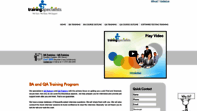 What Training-specialists.com website looked like in 2018 (5 years ago)