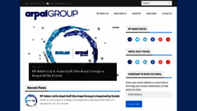 What Thearpalgroupblog.com website looked like in 2018 (5 years ago)