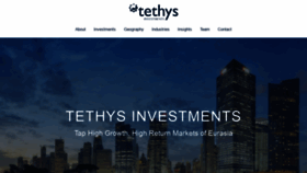 What Tethysinvestments.com website looked like in 2018 (5 years ago)