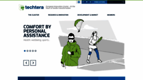 What Techtera.org website looked like in 2018 (5 years ago)