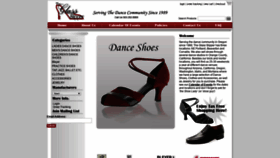 What Theglassslipperdanceshoes.com website looked like in 2018 (5 years ago)