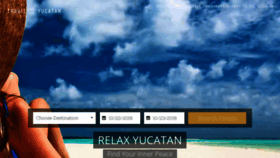 What Travelyucatan.com website looked like in 2018 (5 years ago)