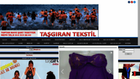 What Tasgirantekstil.net website looked like in 2018 (5 years ago)