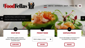 What Thefoodfellas.co.uk website looked like in 2018 (5 years ago)