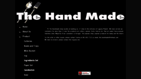 What Thehandmadecutlery.com website looked like in 2018 (5 years ago)