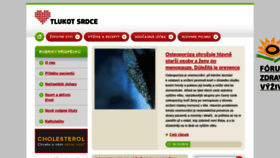What Tlukotsrdce.cz website looked like in 2018 (5 years ago)