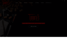 What Tamurasfinewine.com website looked like in 2018 (5 years ago)