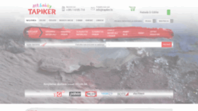 What Tapiker.hr website looked like in 2018 (5 years ago)
