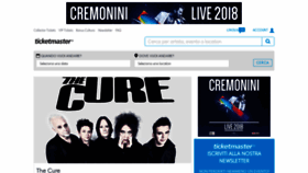 What Ticketmaster.it website looked like in 2018 (5 years ago)