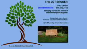 What Thelotbroker.com website looked like in 2018 (5 years ago)