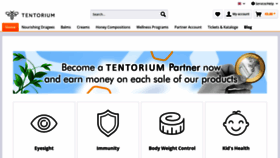 What Tentorium.tv website looked like in 2018 (5 years ago)