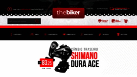 What Thebiker.com.br website looked like in 2018 (5 years ago)