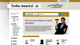 What Trofee-award.nl website looked like in 2018 (5 years ago)