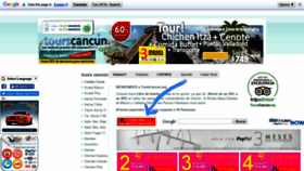 What Tourscancun.org website looked like in 2018 (5 years ago)