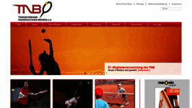 What Tnb-tennis.de website looked like in 2018 (5 years ago)
