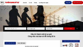 What Tuyendungkysu.vn website looked like in 2018 (5 years ago)
