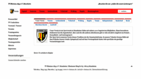 What Tv-rheinau.de website looked like in 2018 (5 years ago)