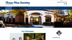 What Tpdentistry.net website looked like in 2018 (5 years ago)