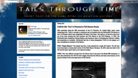 What Tailsthroughtime.com website looked like in 2018 (5 years ago)