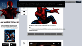 What Theamazingspidermanblog.com website looked like in 2018 (5 years ago)