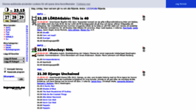 What Tvprogram.nu website looked like in 2018 (5 years ago)