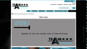 What Teamattitude.com.au website looked like in 2018 (5 years ago)