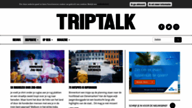 What Tripnieuws.nl website looked like in 2018 (5 years ago)