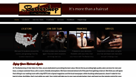 What Thebarbershops.com website looked like in 2018 (5 years ago)