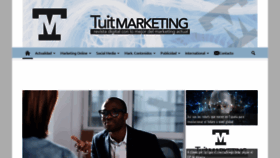 What Tuitmarketing.com website looked like in 2018 (5 years ago)