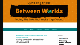 What Thelinkbetweenworlds.com website looked like in 2018 (5 years ago)