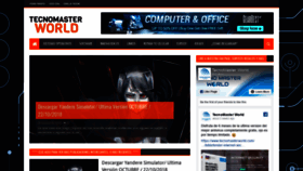 What Tecnomasterworld.com website looked like in 2018 (5 years ago)