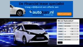 What Toyotahandelsprijzen.nl website looked like in 2018 (5 years ago)
