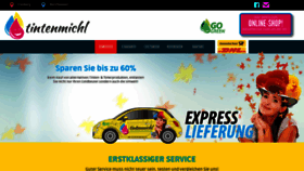 What Tintenmichl.de website looked like in 2018 (5 years ago)
