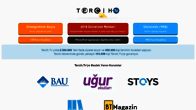 What Tercih.tv website looked like in 2018 (5 years ago)