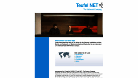 What Teufelnet.eu website looked like in 2018 (5 years ago)