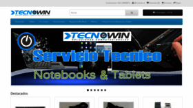 What Tecnowin.cl website looked like in 2018 (5 years ago)