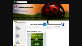 What Tierheim-pfungstadt.de website looked like in 2018 (5 years ago)