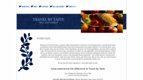 What Travelbytasteok.com website looked like in 2018 (5 years ago)