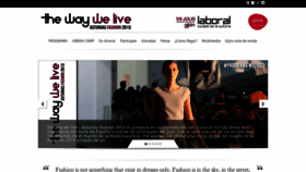 What Thewaywelive.net website looked like in 2018 (5 years ago)