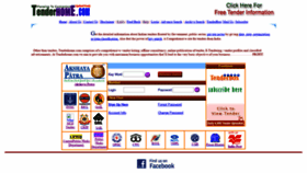 What Tenderhome.com website looked like in 2018 (5 years ago)