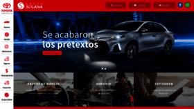 What Toyotahermosillo.com website looked like in 2018 (5 years ago)