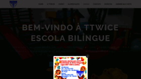 What Ttwice.com.br website looked like in 2018 (5 years ago)