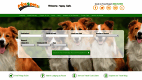 What Tripswithpets.com website looked like in 2018 (5 years ago)
