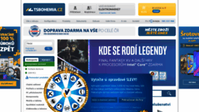 What Tsbohemia.cz website looked like in 2018 (5 years ago)