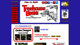 What Treehouse-books.com website looked like in 2018 (5 years ago)