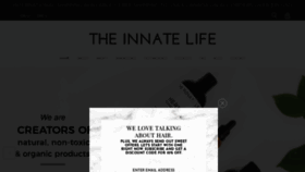 What Theinnatelife.co website looked like in 2018 (5 years ago)