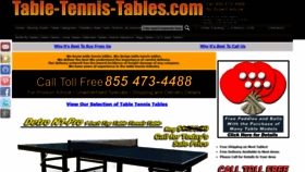 What Table-tennis-tables.com website looked like in 2018 (5 years ago)